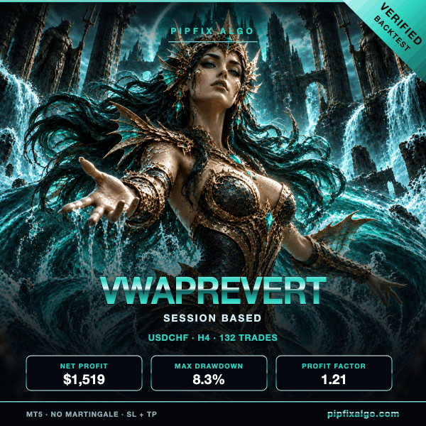 PipFix Vwap Revert